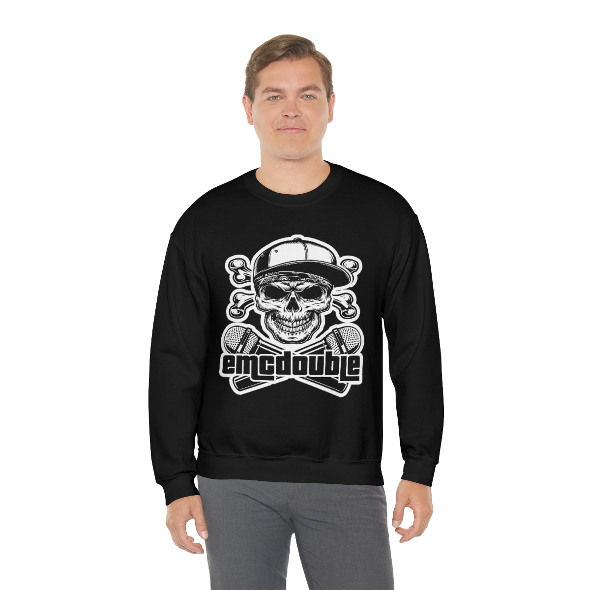 emcdouble "El Gringo" Unisex Heavy Blend™ Crewneck Sweatshirt
