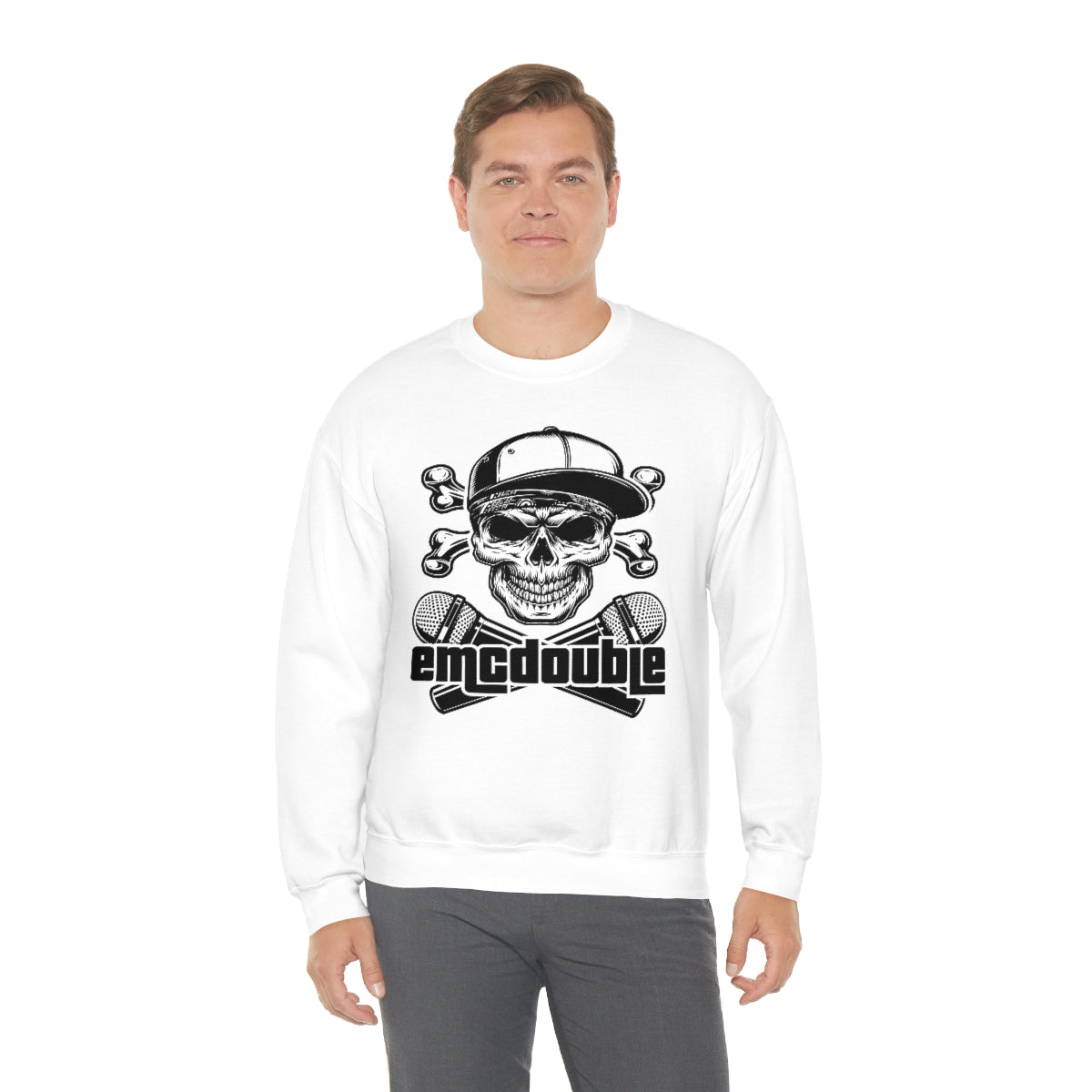 emcdouble "El Gringo" Unisex Heavy Blend™ Crewneck Sweatshirt
