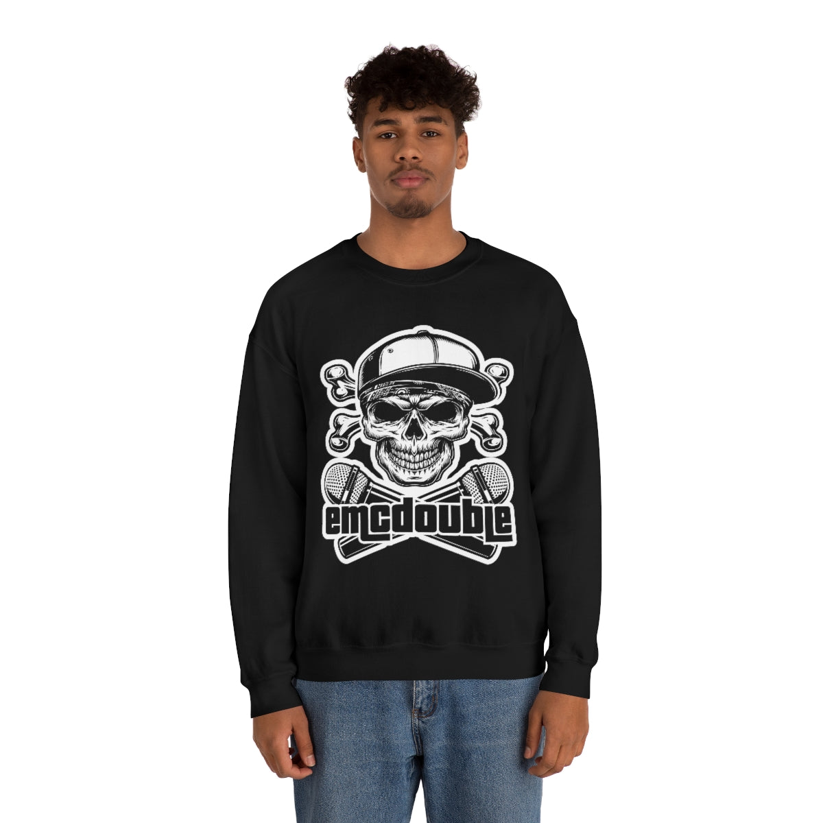 emcdouble "El Gringo" Unisex Heavy Blend™ Crewneck Sweatshirt