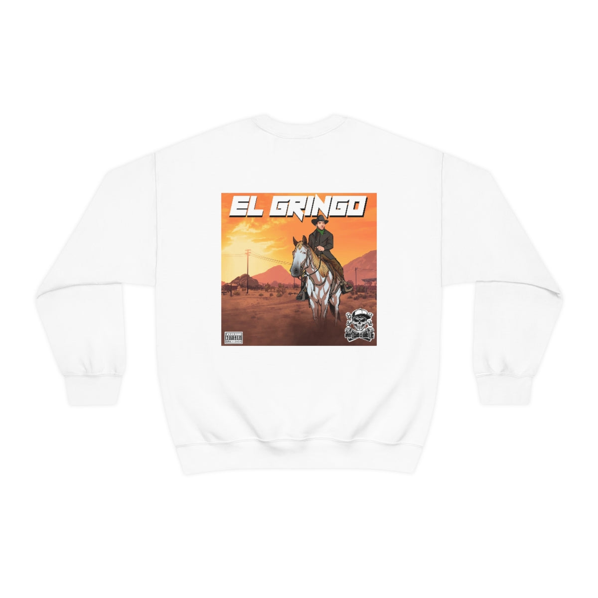 emcdouble "El Gringo" Unisex Heavy Blend™ Crewneck Sweatshirt