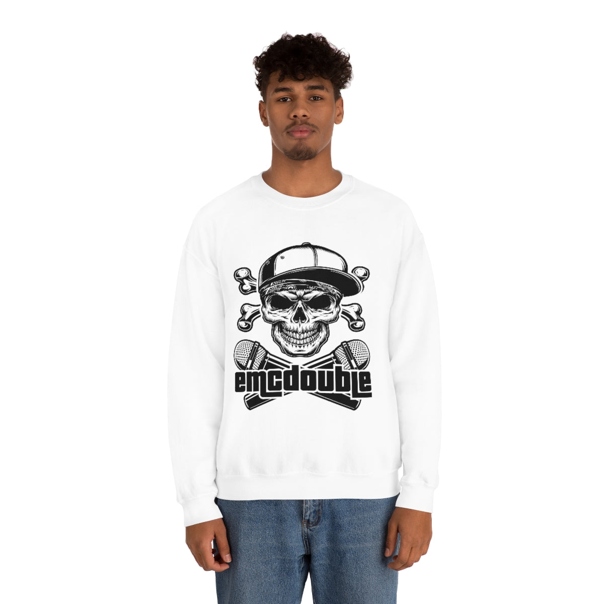 emcdouble "El Gringo" Unisex Heavy Blend™ Crewneck Sweatshirt