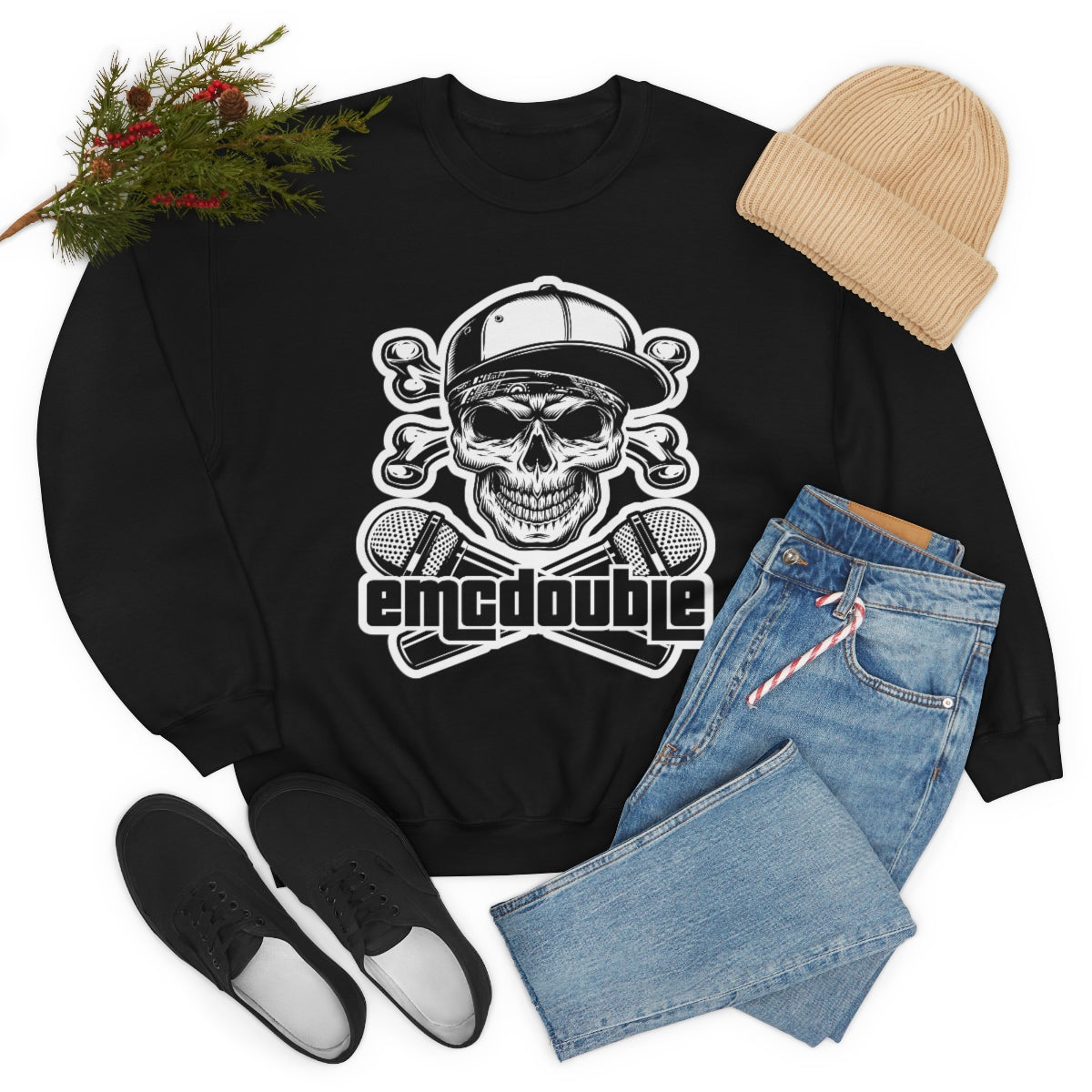 emcdouble "El Gringo" Unisex Heavy Blend™ Crewneck Sweatshirt