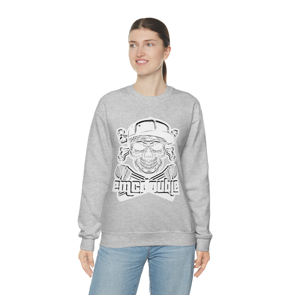 emcdouble "El Gringo" Unisex Heavy Blend™ Crewneck Sweatshirt
