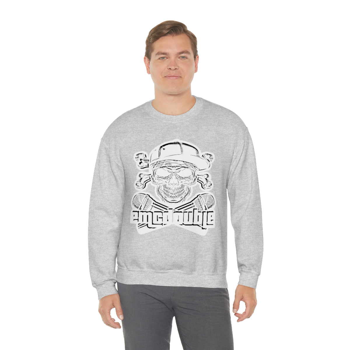 emcdouble "El Gringo" Unisex Heavy Blend™ Crewneck Sweatshirt