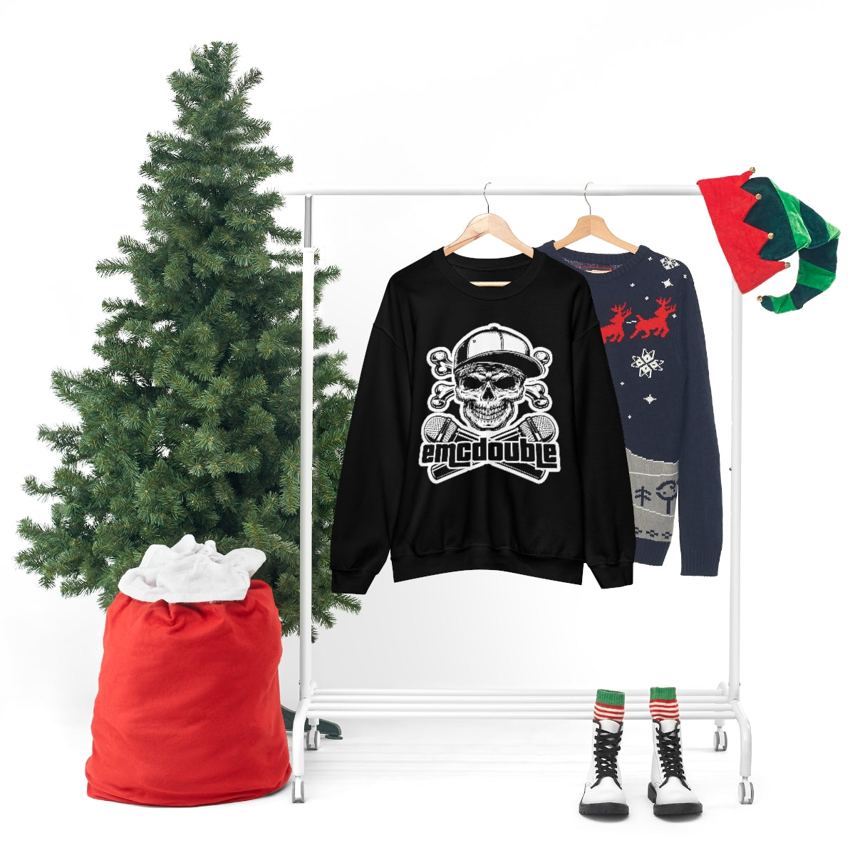 emcdouble "El Gringo" Unisex Heavy Blend™ Crewneck Sweatshirt