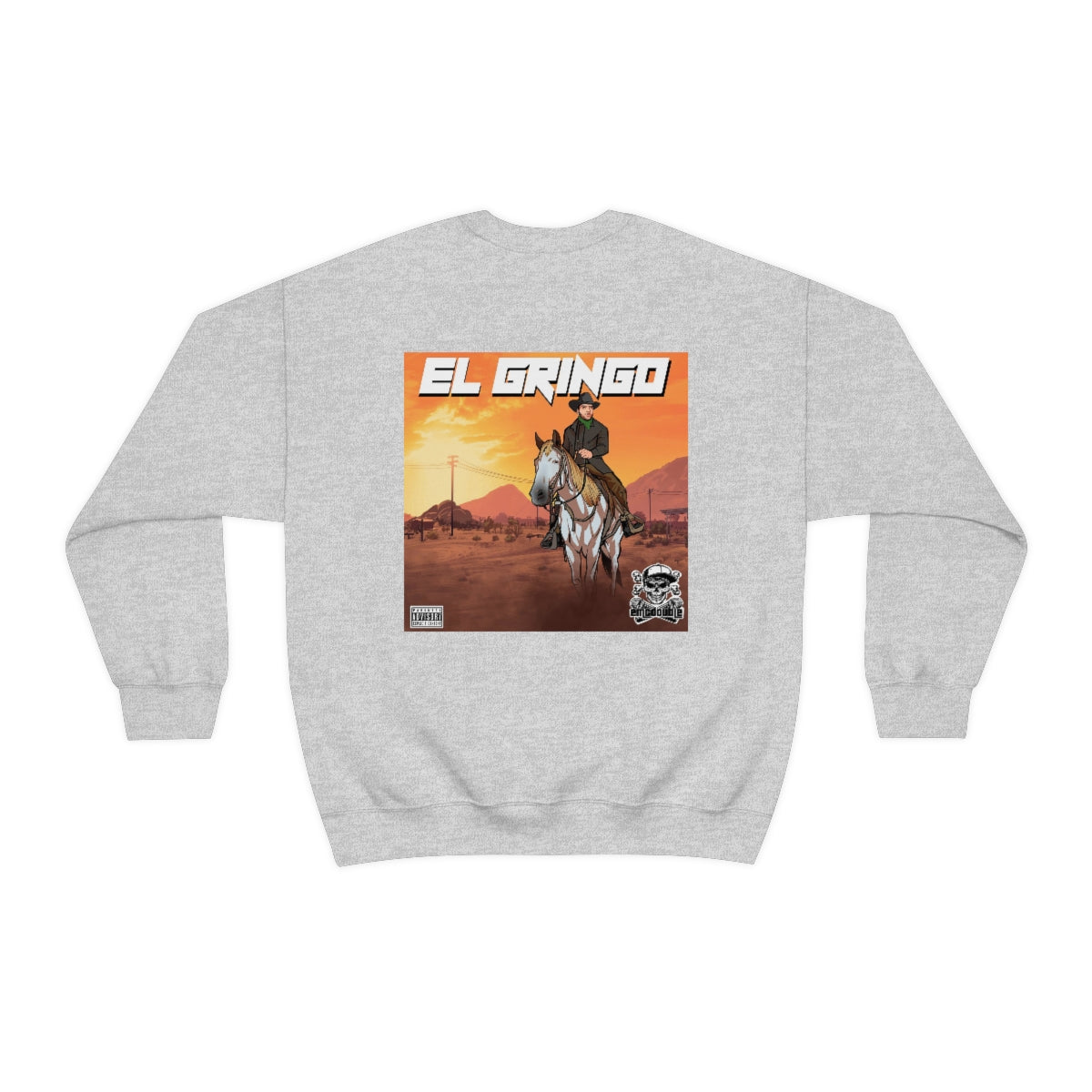 emcdouble "El Gringo" Unisex Heavy Blend™ Crewneck Sweatshirt