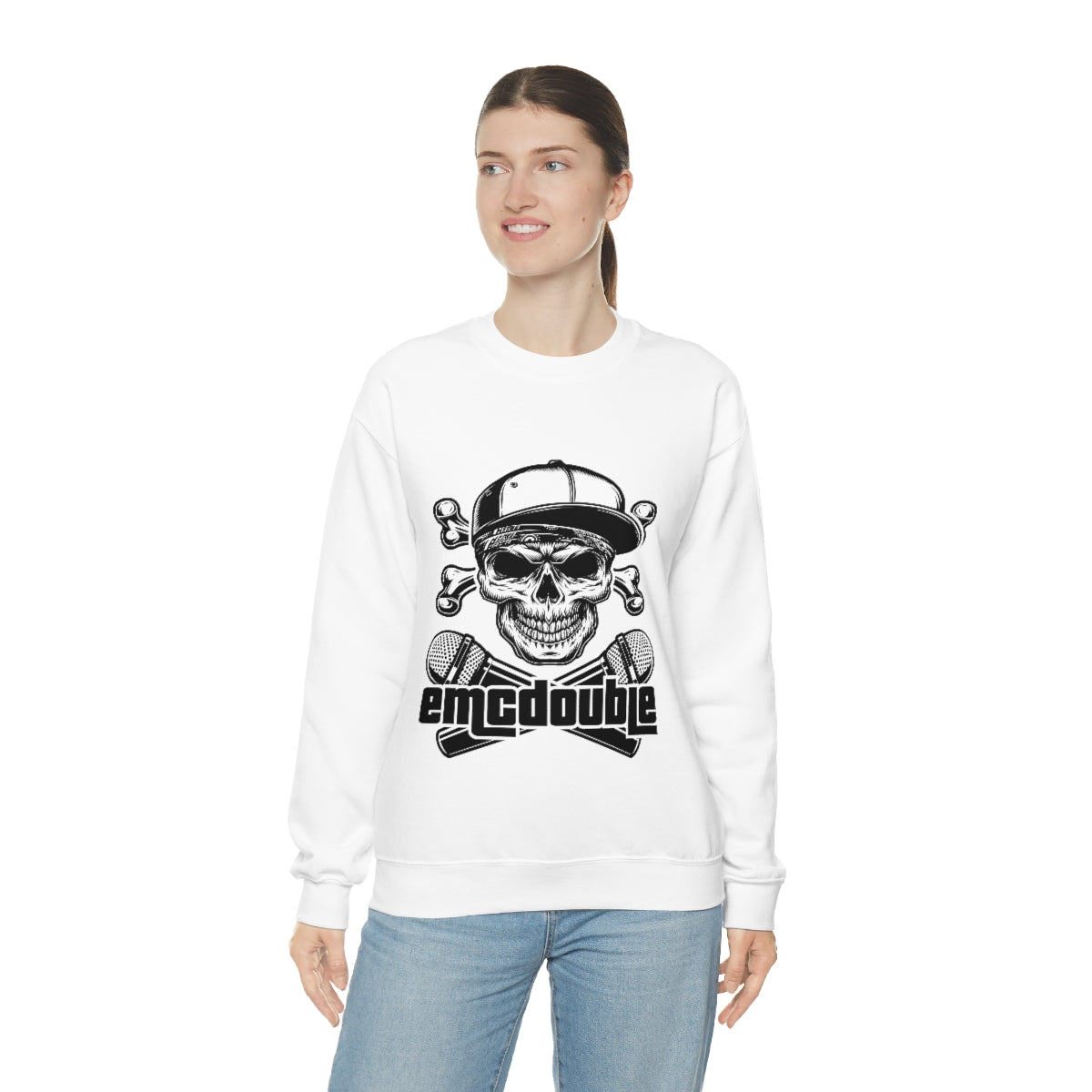 emcdouble "El Gringo" Unisex Heavy Blend™ Crewneck Sweatshirt
