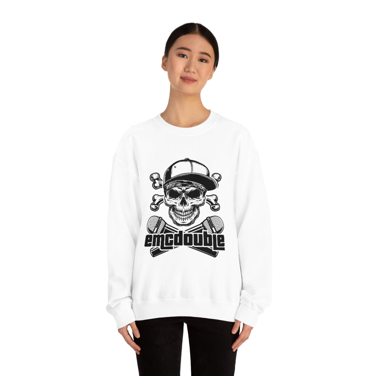emcdouble "El Gringo" Unisex Heavy Blend™ Crewneck Sweatshirt