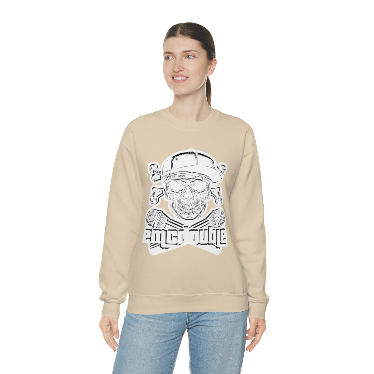 emcdouble "El Gringo" Unisex Heavy Blend™ Crewneck Sweatshirt