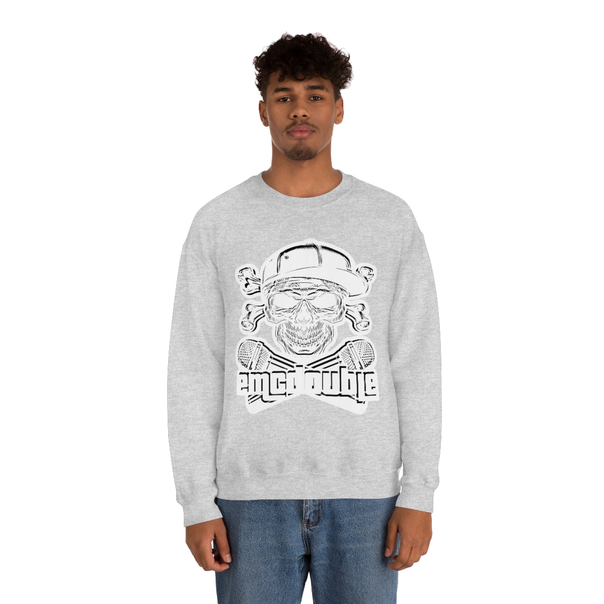 emcdouble "El Gringo" Unisex Heavy Blend™ Crewneck Sweatshirt