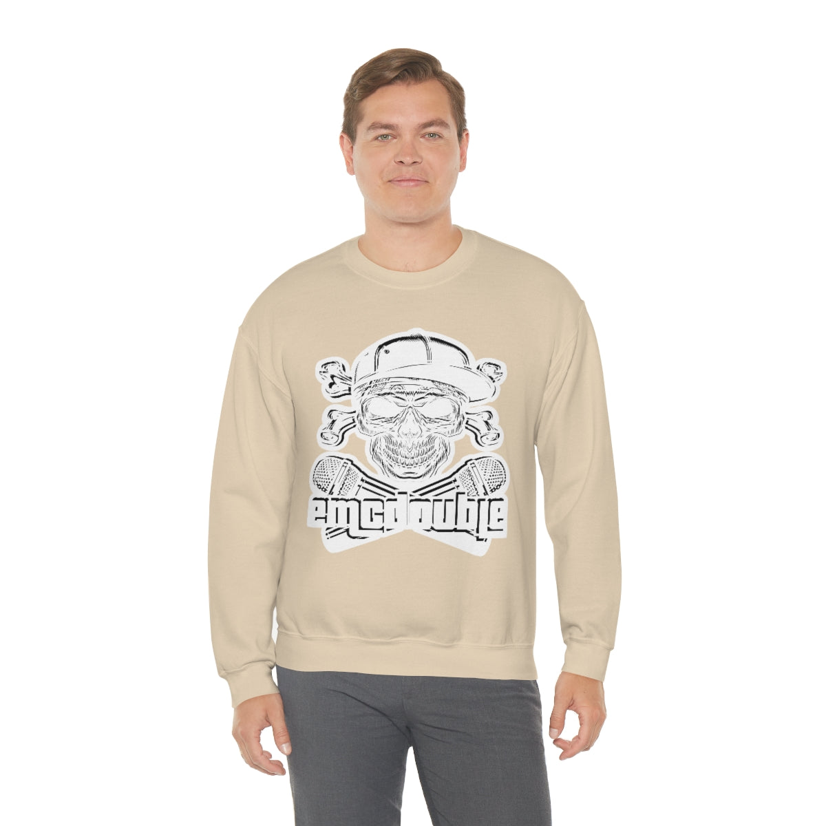 emcdouble "El Gringo" Unisex Heavy Blend™ Crewneck Sweatshirt