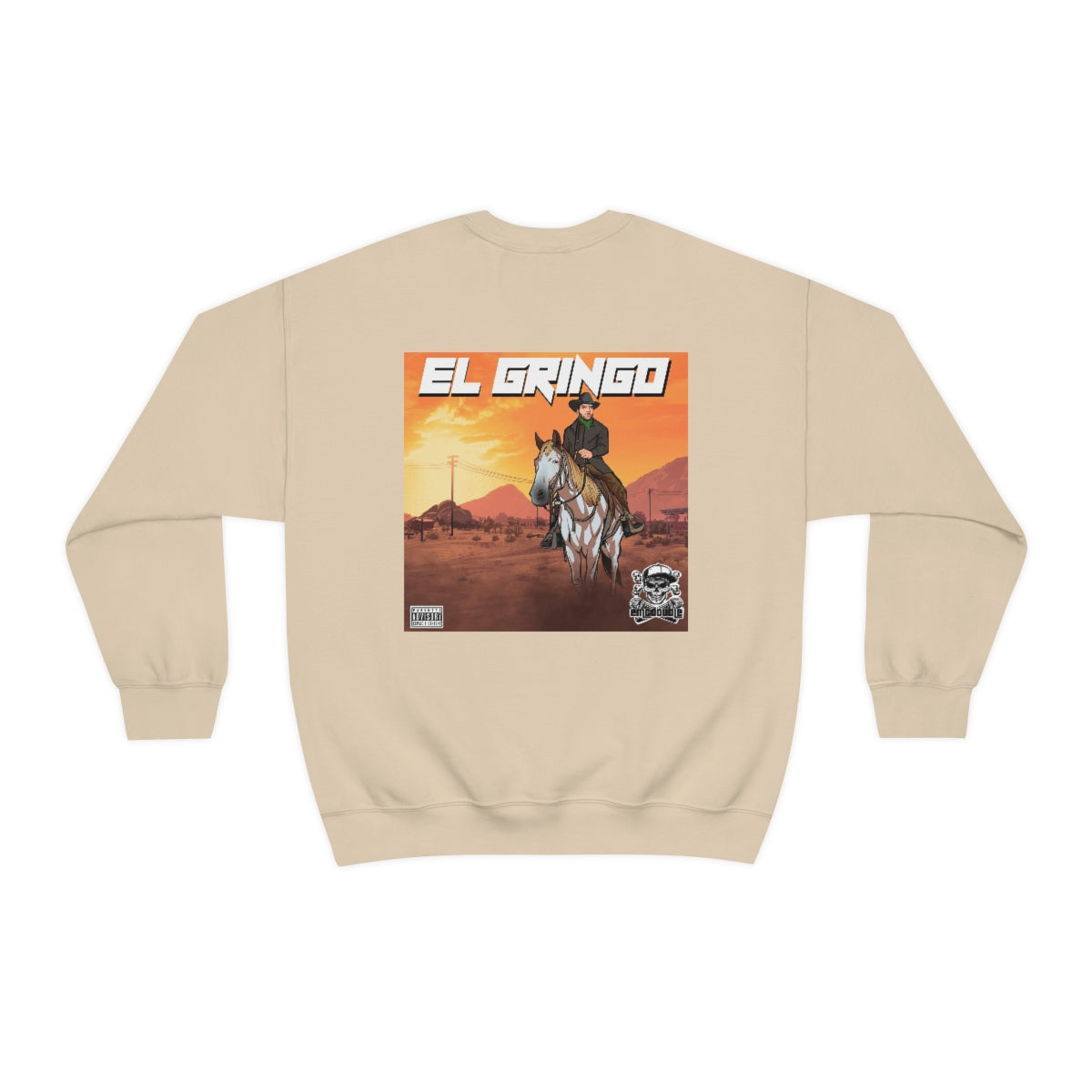 emcdouble "El Gringo" Unisex Heavy Blend™ Crewneck Sweatshirt
