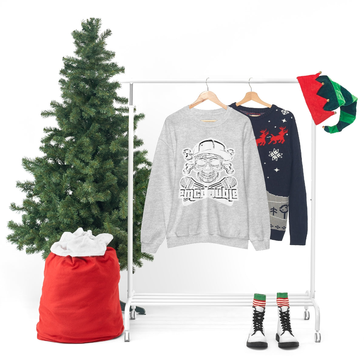 emcdouble "El Gringo" Unisex Heavy Blend™ Crewneck Sweatshirt