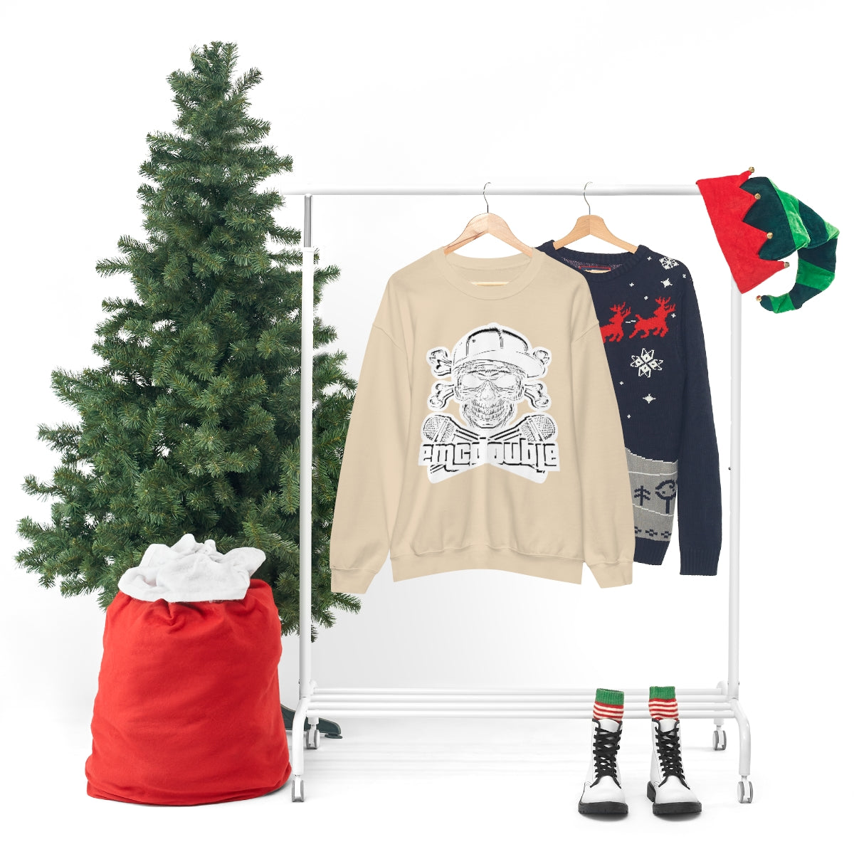 emcdouble "El Gringo" Unisex Heavy Blend™ Crewneck Sweatshirt