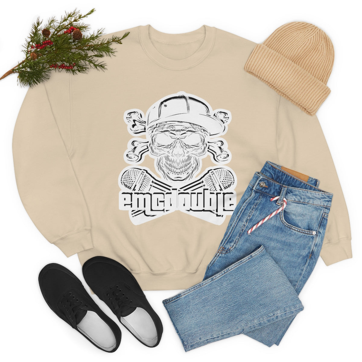 emcdouble "El Gringo" Unisex Heavy Blend™ Crewneck Sweatshirt